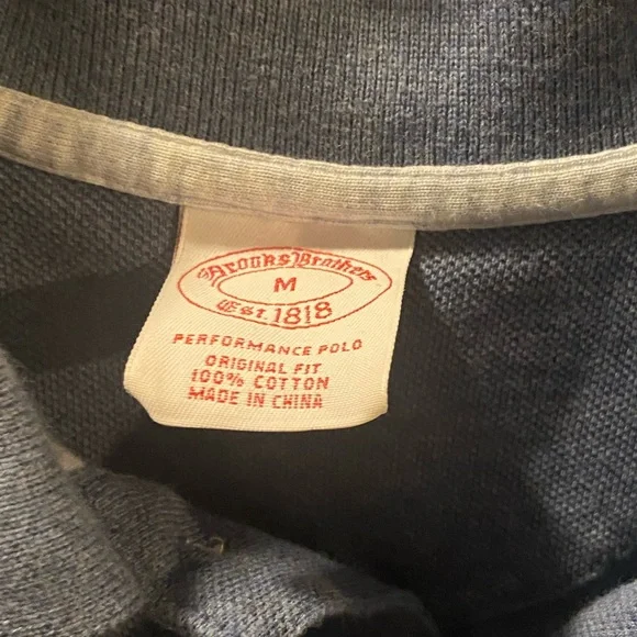 Brooks Brothers_ Blue Polo Shirt_M_original fit_Mens - Picture 6 of 8